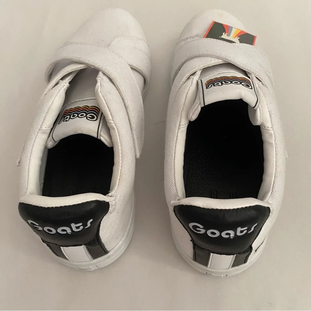 Goats Women’s Sneakers Size 7.5 Criss Cross Hood Loop Straps Streetwear NWT